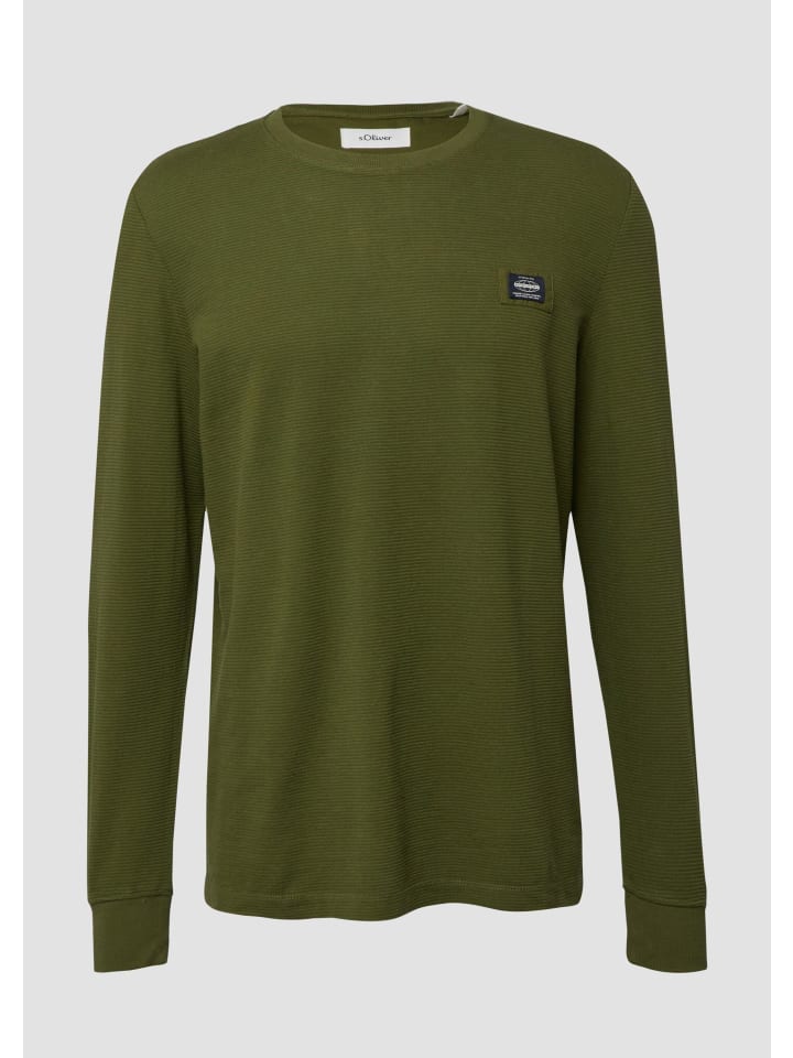 

s.Oliver Футболка цвета 7983_оливково-зеленый