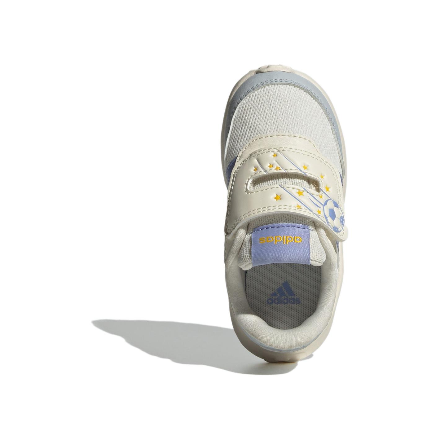 Кроссовки низкие RUN 70s AC I устойчивые к истиранию для малышей Adidas, Jade White/Light Blue — фото 4