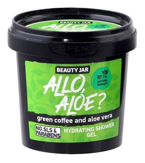 

Гель для душа с экстрактом алоэ и зеленым кофе, 150 г Beauty Jar, Allo Aloe