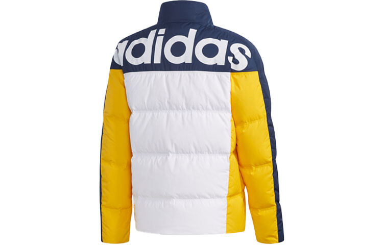 Пуховик мужской золотой Adidas Neo, золотой — фото 2