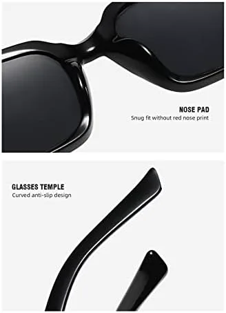 

Винтажные женские солнцезащитные очки с зеркальными линзами в стиле ретро, ​​женские солнцезащитные очки с заклепками, оранжевые линзы MTZJH, Black Brown