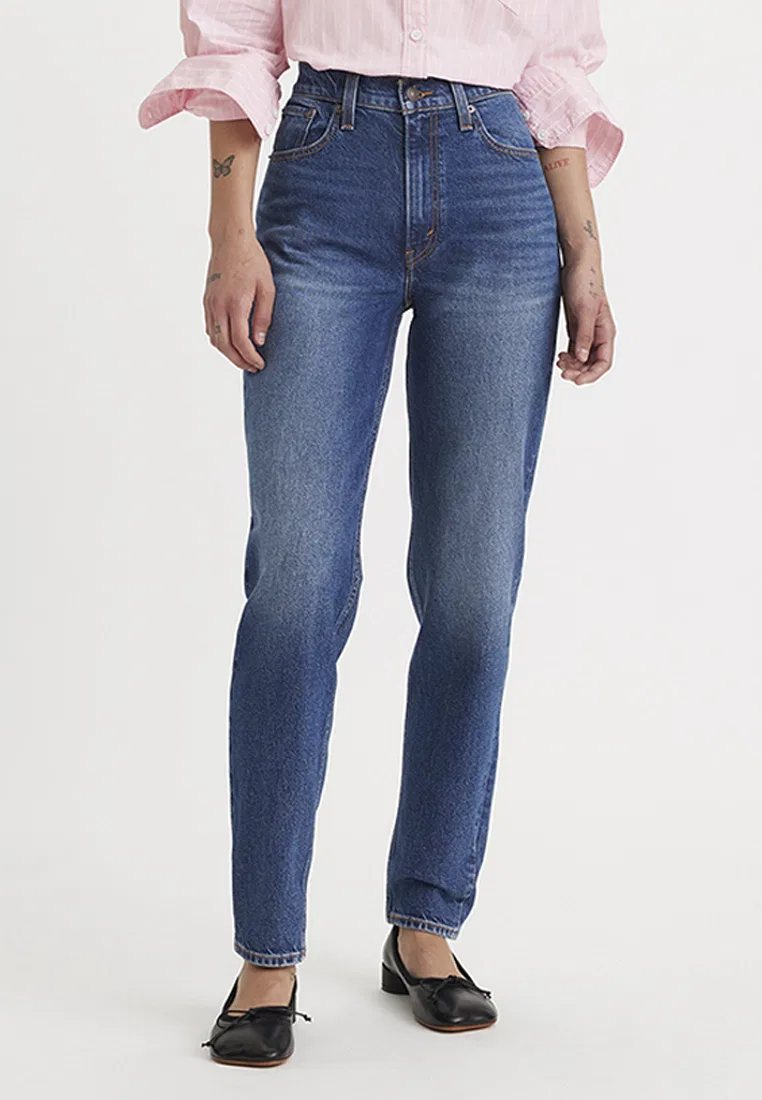 Джинсы женские, 80-е Mom Jeans, Levi's, мультиколор — фото 4