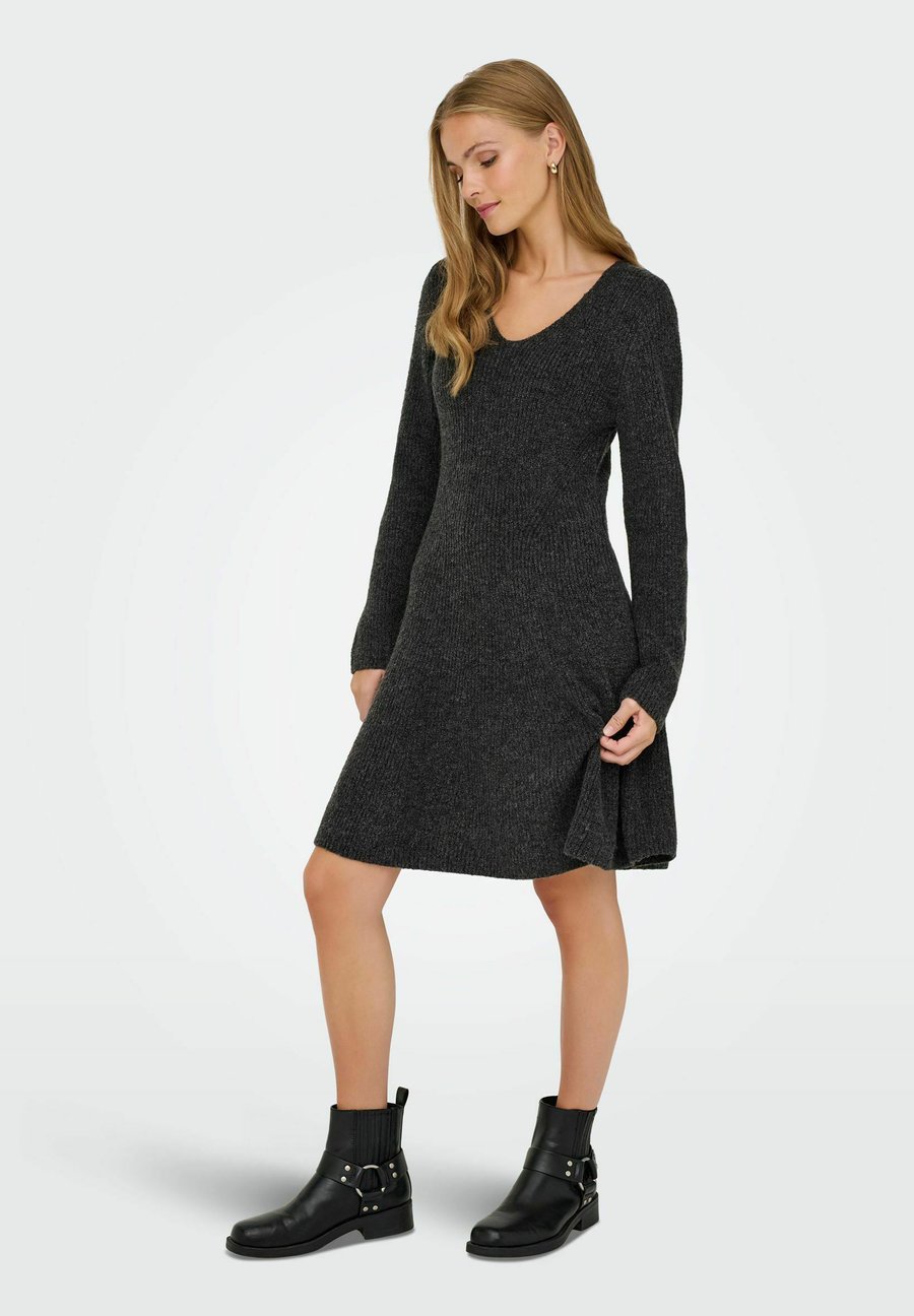 

Платье JDY Jumper dress, Dark Grey Melange/Mottled Dark Grey