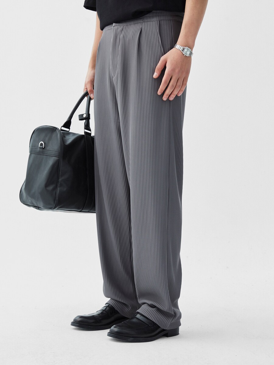 

Тканевые брюки VAMOS CLO Loose fit Pants Tampa, серый