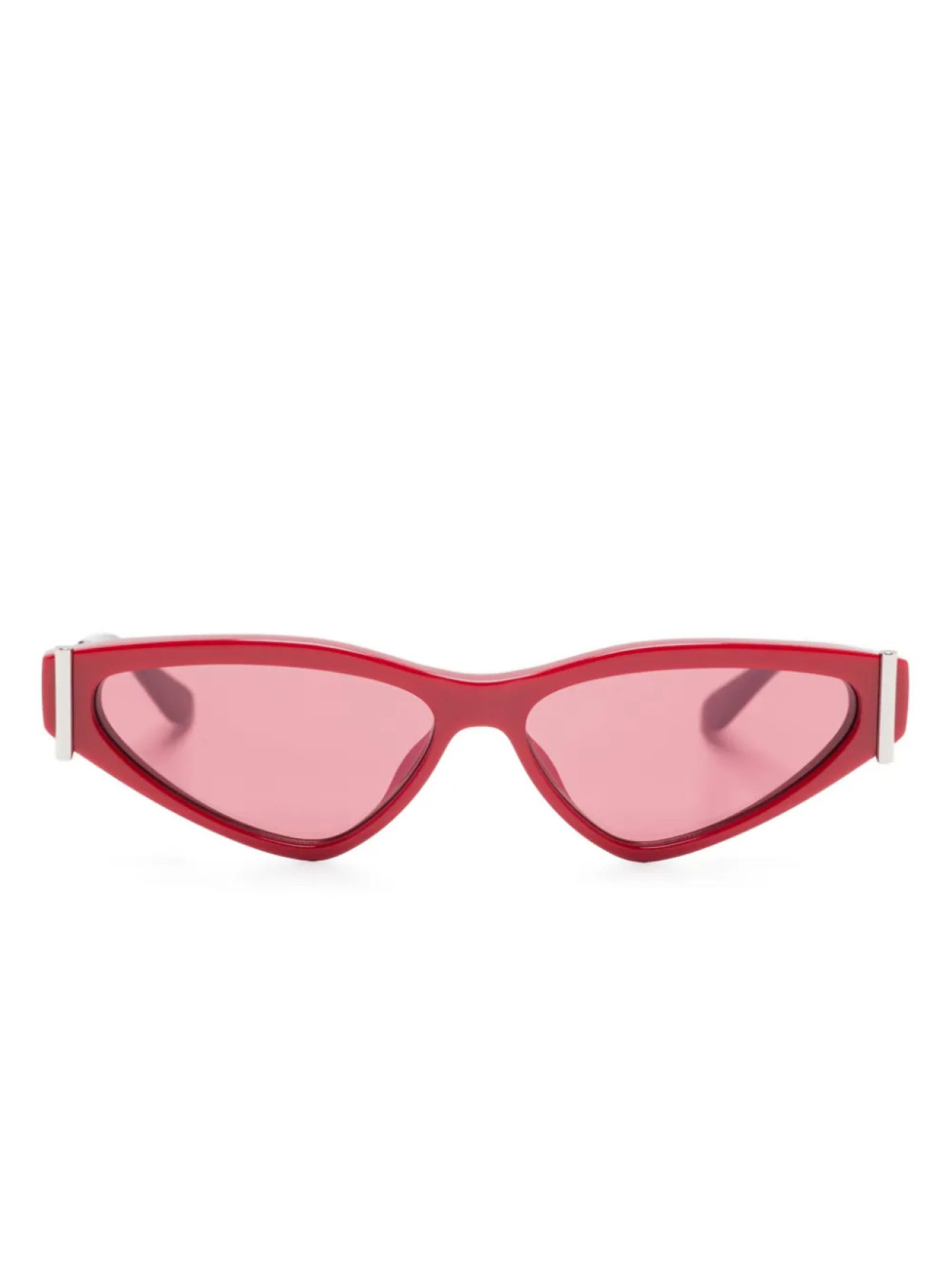 

Солнцезащитные очки «кошачий глаз» Alexander McQueen Eyewear, красный
