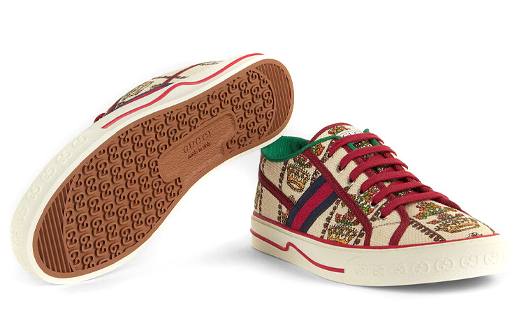GUCCI Tennis 1977 Стильные мужские кроссовки для скейтбординга — фото 3