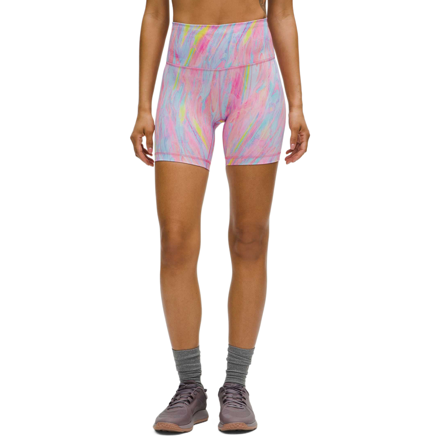 

Женские шорты для йоги 6' Lululemon, Prism Multicolor Marble Vein (Prism Multi-Marble)