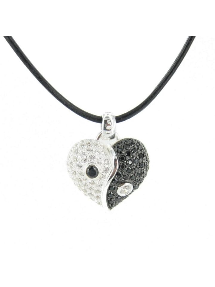 

Heartbreaker Колье с подвеской из серебра - (Д)100 см