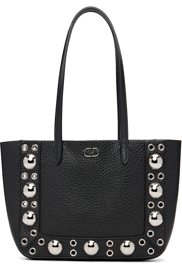 

Мини-Сумка-Тоут Nellcôte Valentino Garavani, черный