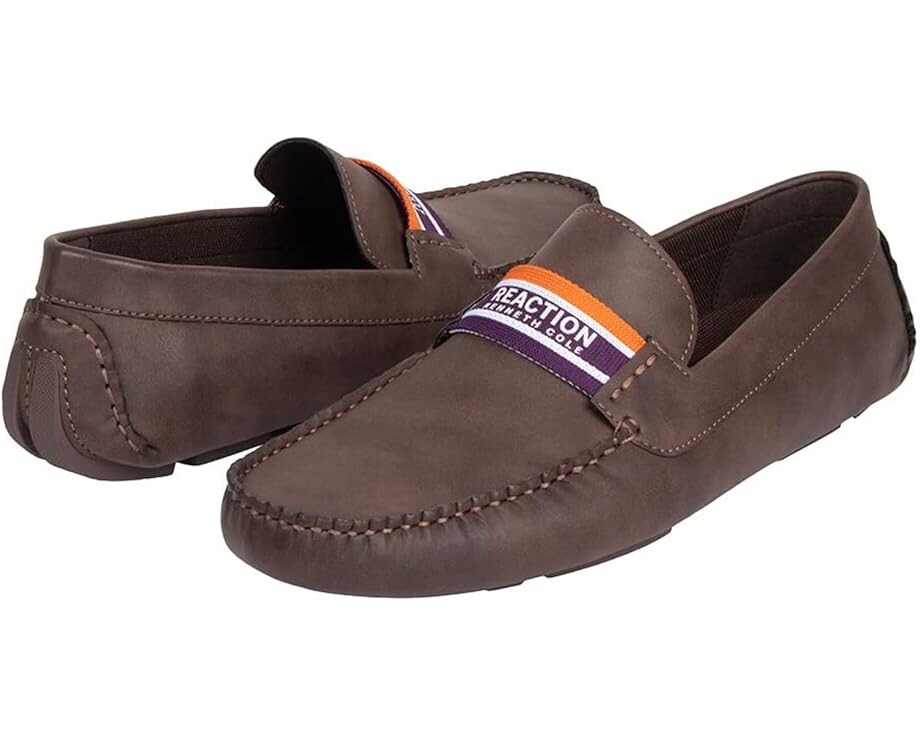 

Лоферы Kenneth Cole Reaction Dawson Strap Driver, цвет Espresso
