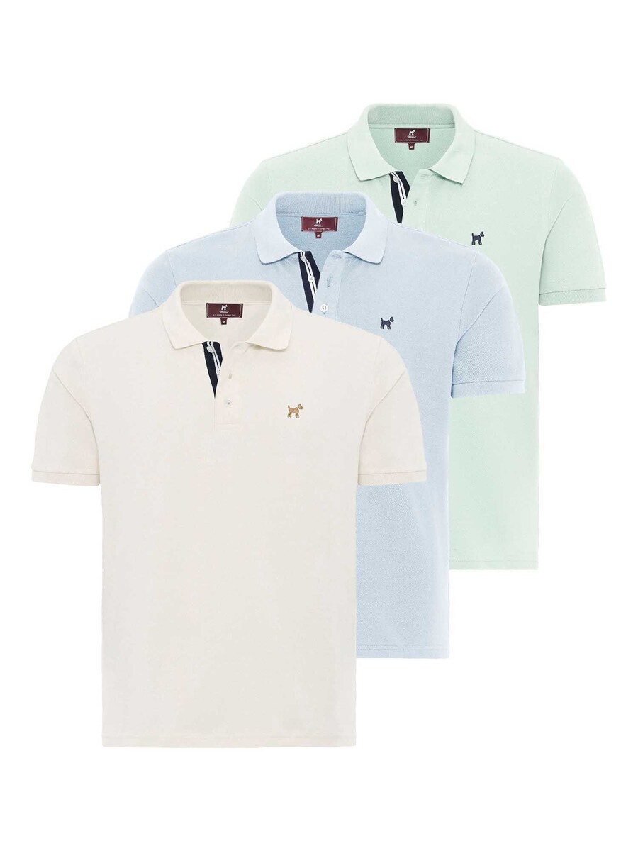 

Рубашка Williot Rovigo, цвет Light blue/Mint/Off white
