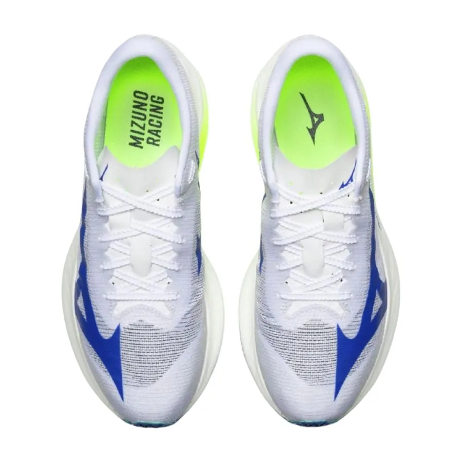 Кроссовки Hyperwarp Pro Mizuno, белый синий желтый — фото 4