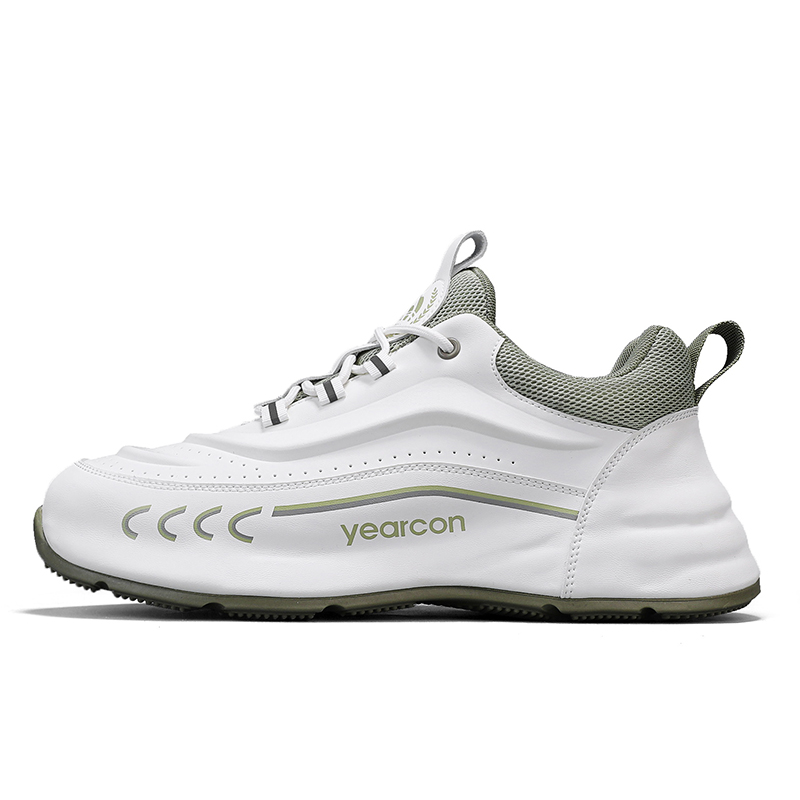 

Низкие повседневные туфли мужские YEARCON, White Green