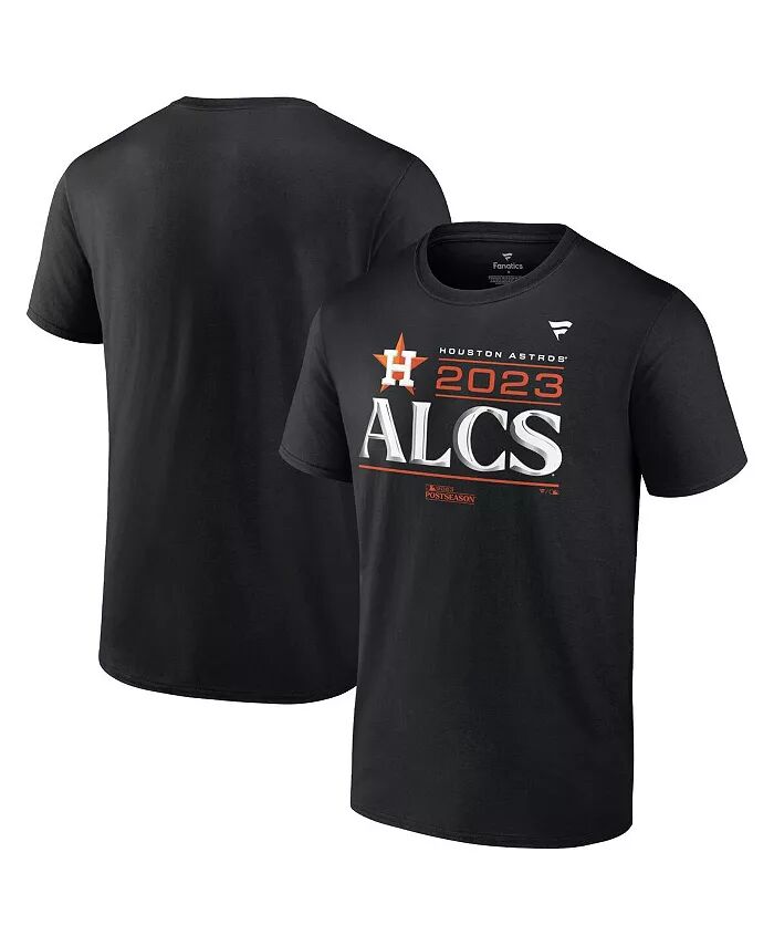 

Мужская черная футболка Houston Astros 2023 Division Series Winner Locker Room Big and Tall Fanatics