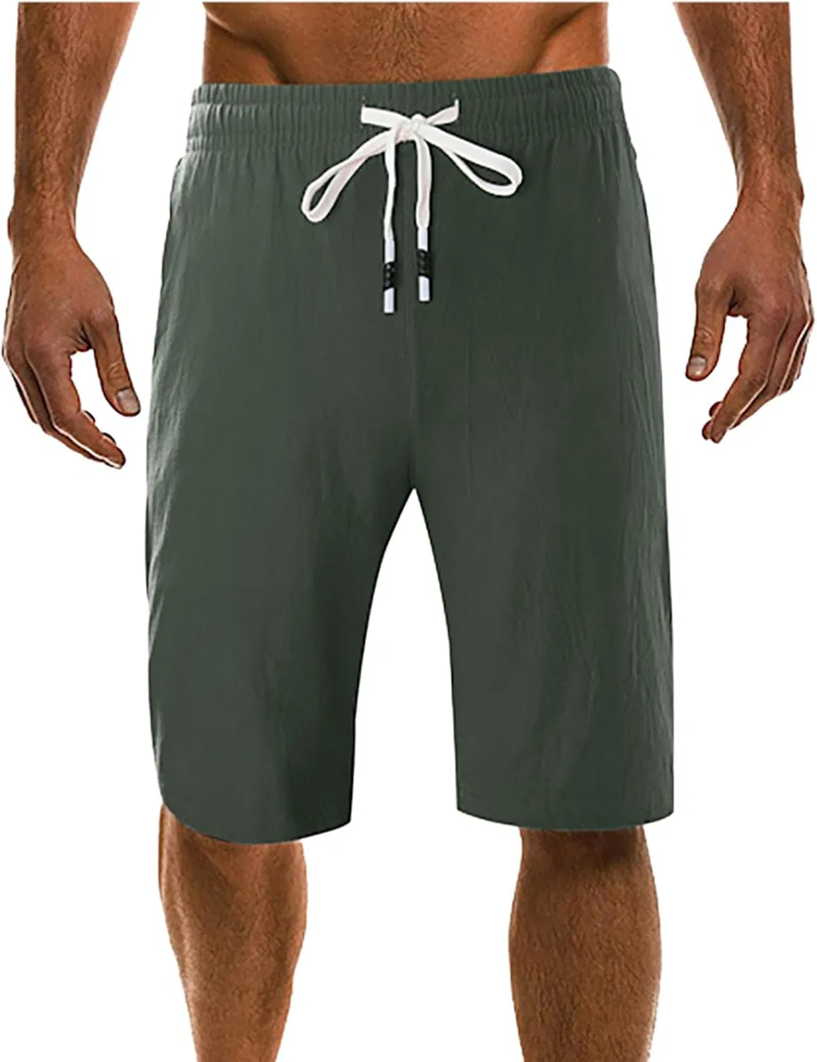 Шорты активные Men's Linen, Army Green