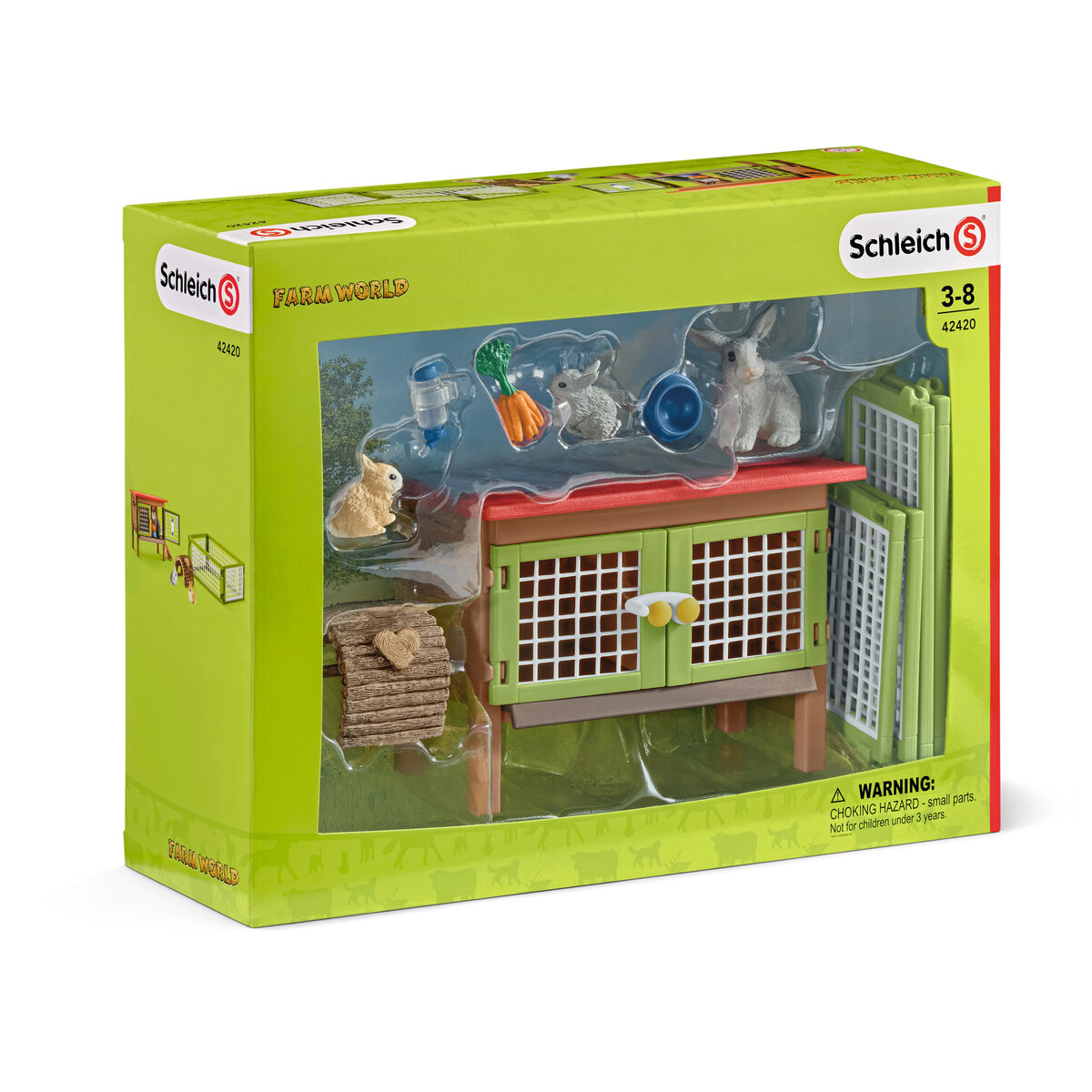 

Schleich, статуэтка, Rabbit Pen, 42420