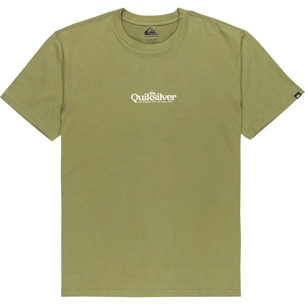 

Футболка с коротким рукавом Quiksilver Fineline, зеленый