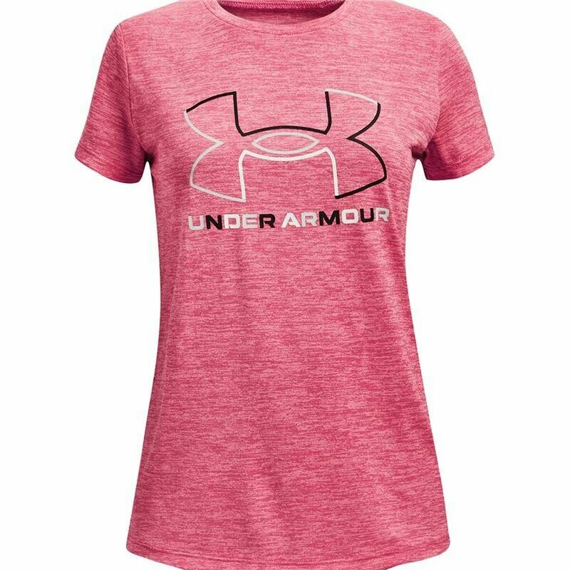 

Детская футболка с коротким рукавом UNDER ARMOUR, цвет rosa