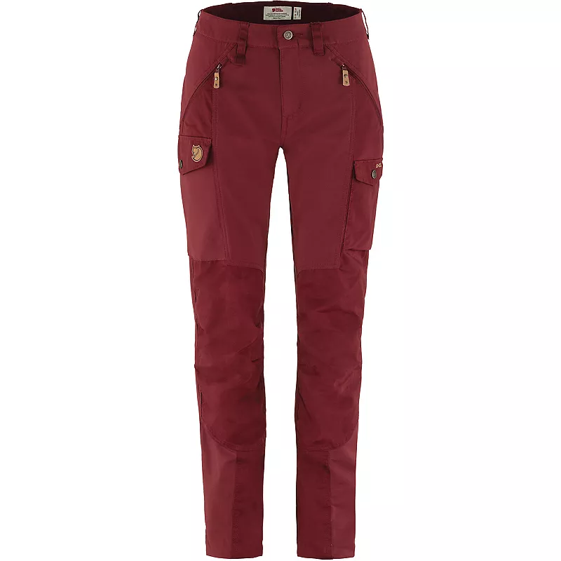 

Женские брюки Fjallraven Nikka с закругленными краями, цвет Bordeaux Red