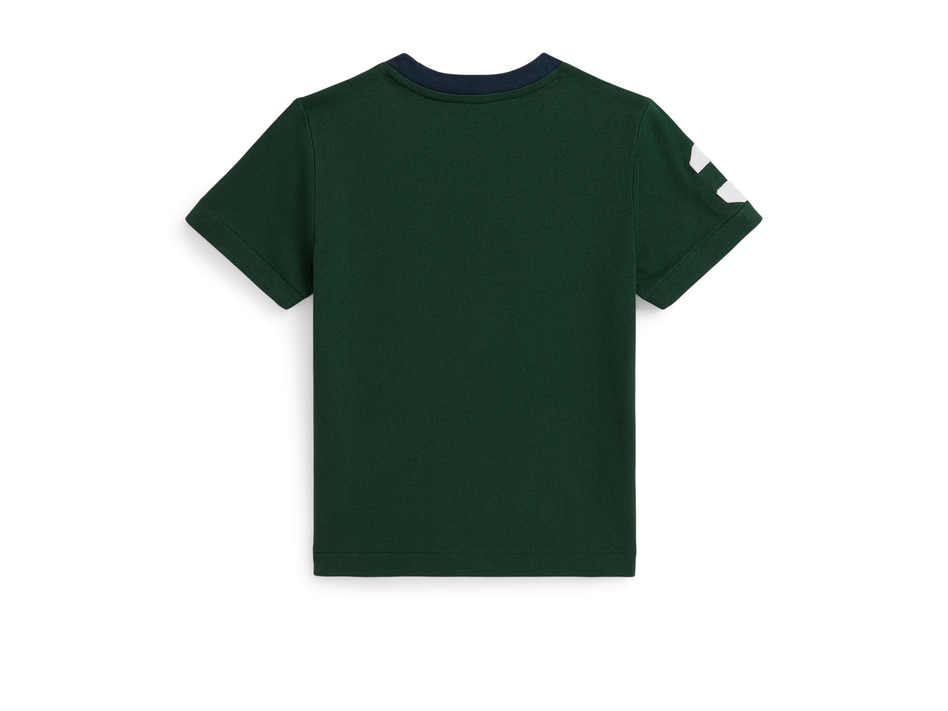 Футболка Polo Ralph Lauren Kids Big Pony 20th Anniversary Crest Tee, цвет Vintage Pine/Newport Navy — фото 2