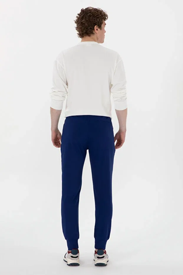 Мужские спортивные штаны скинни U.S. Polo Assn., Light Navy Blue — фото 4