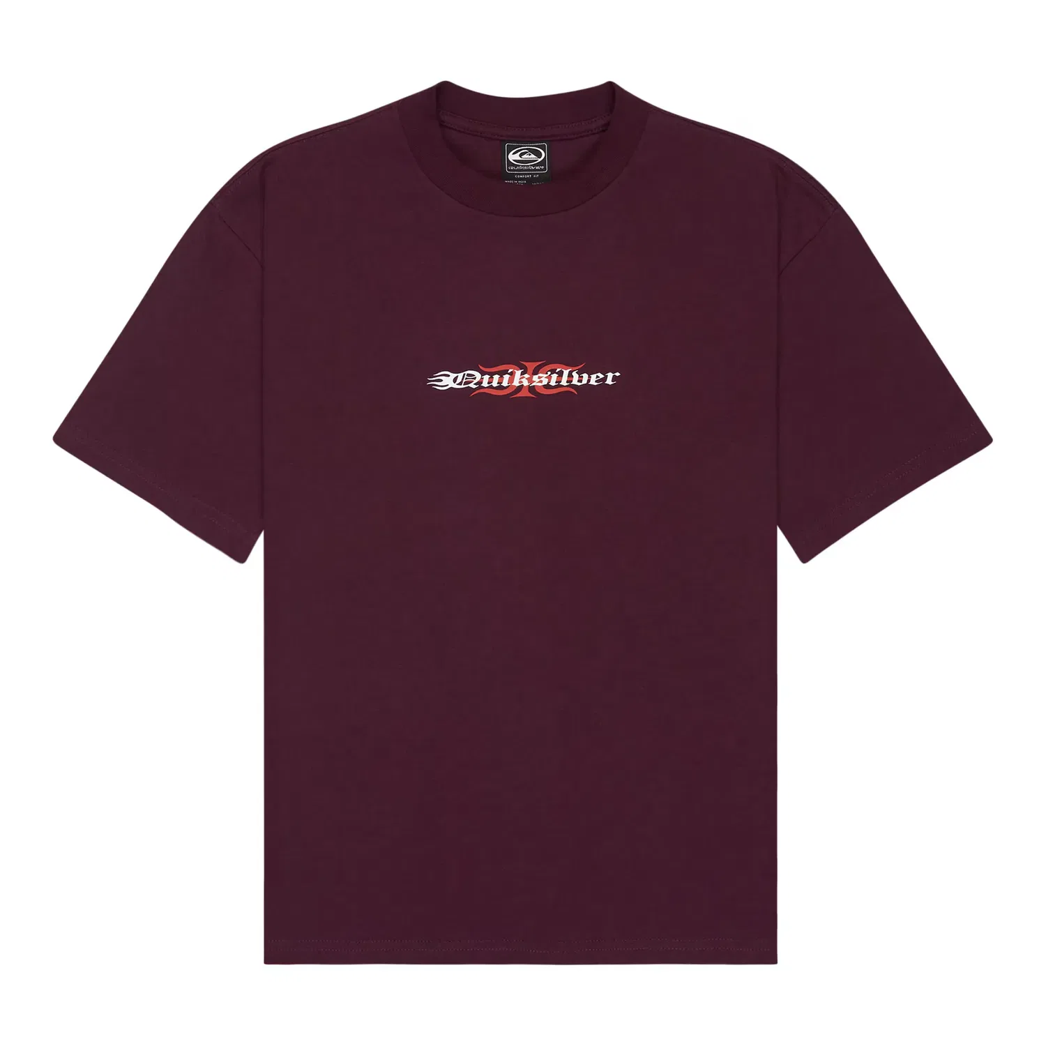 Детская футболка для мальчиков с коротким рукавом Mercury Flaming Heat Quiksilver, Purple