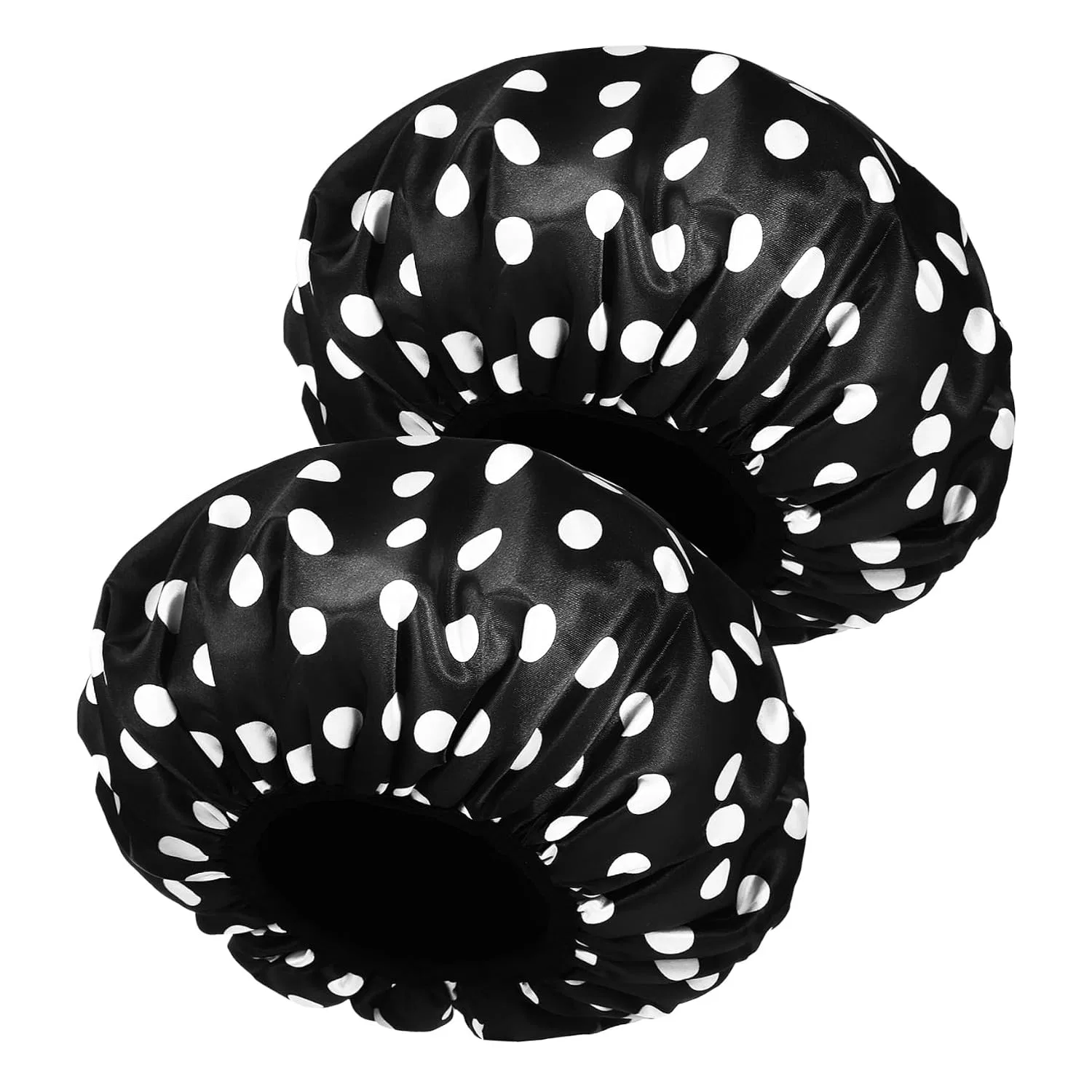 Шапочка для душа с точечным узором Ipetboom, 2 шт, 33x33 см