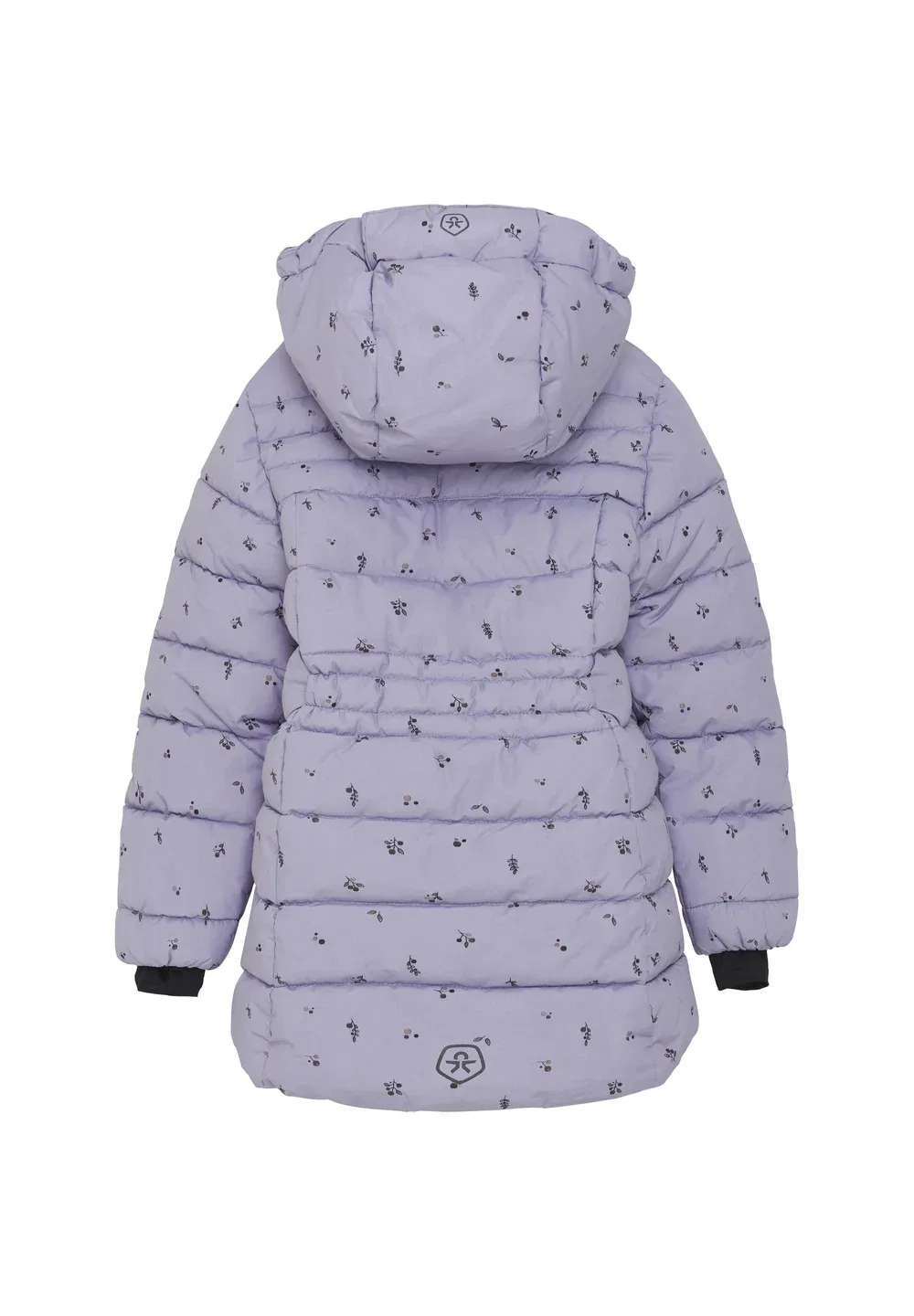 Куртка - стеганое одеяло - длинное - аоп - зимнее пальто Color Kids, Languid Lavender — фото 2