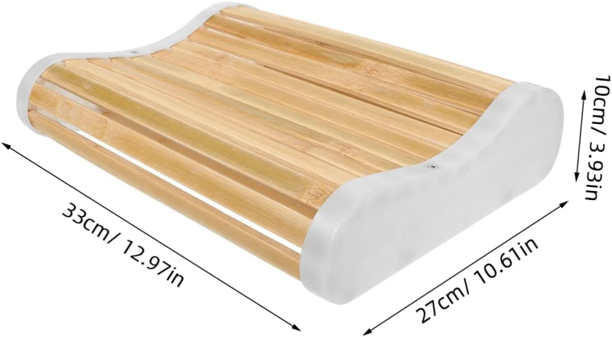 Подушка для шеи в баню Bamboo, OATIPHO, 33x27x10 см — фото 2