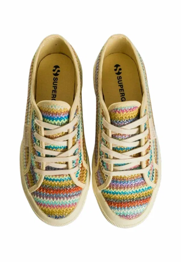 Кроссовки из синтетики Superga Multicolore — фото 3