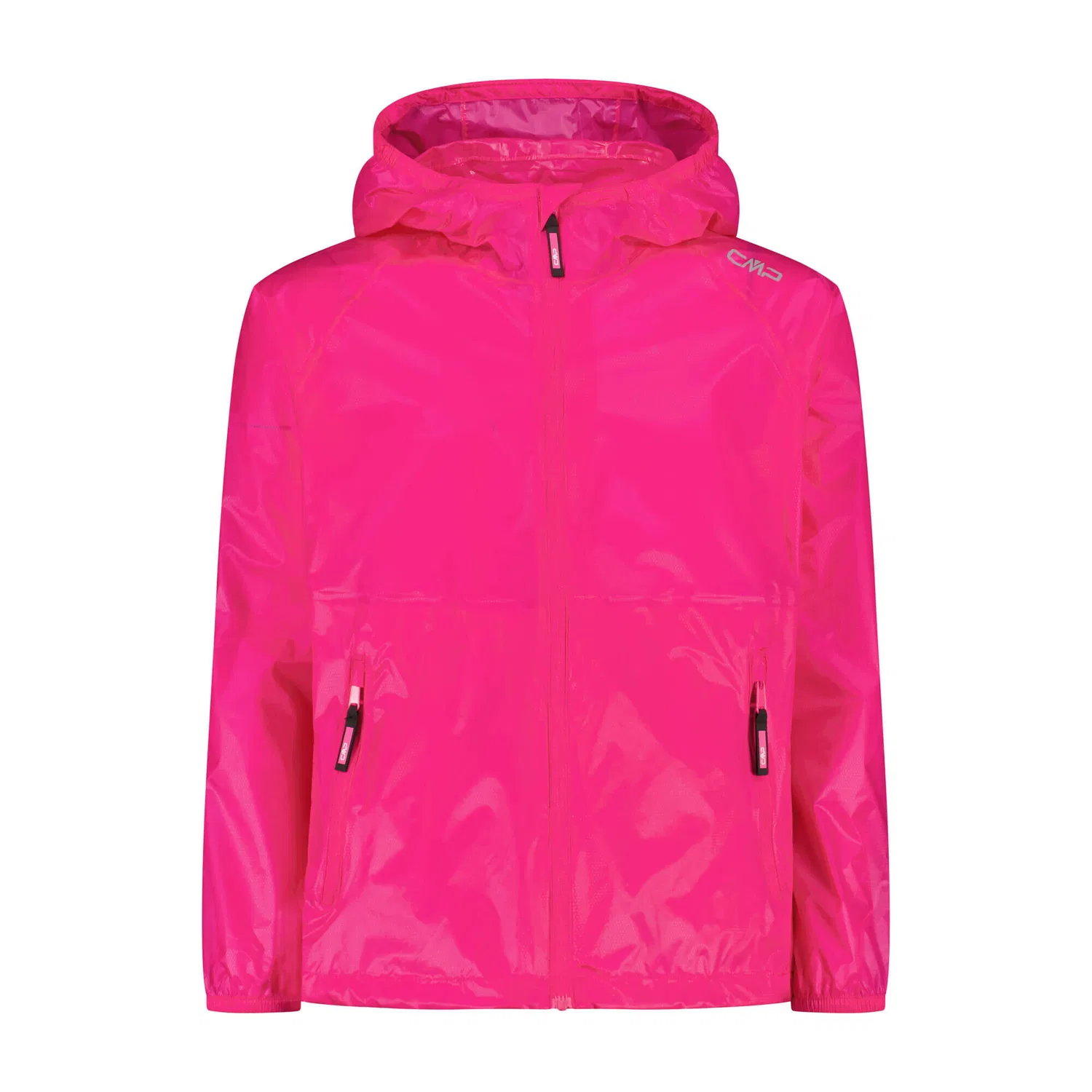 Детский дождевик с капюшоном KID G JACKET RAIN FIX HOOD Cmp, Magentapink