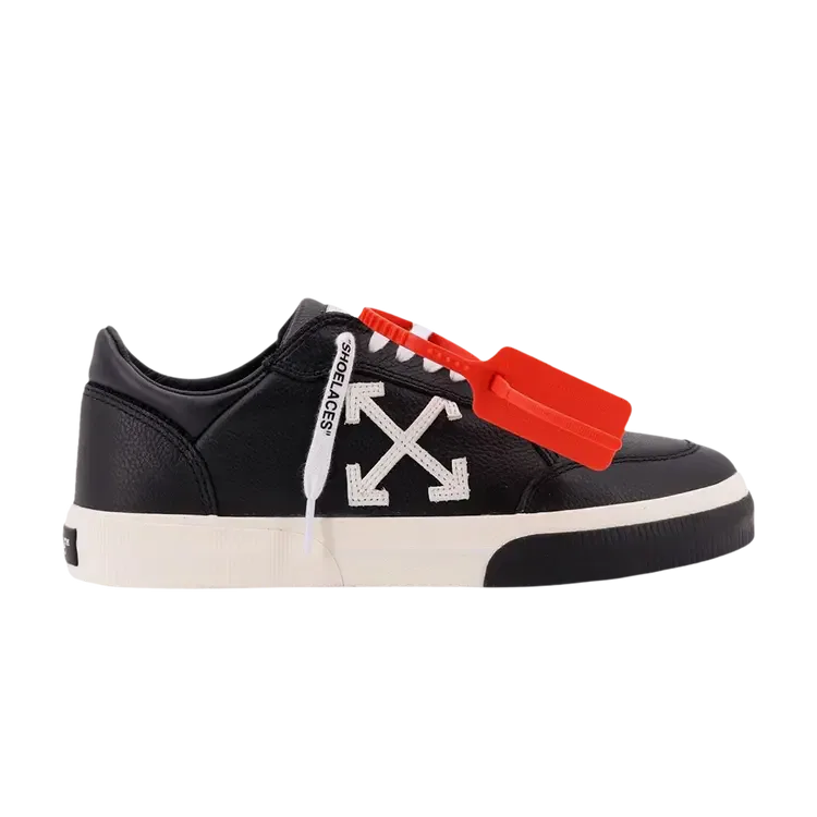 Кроссовки из вулканизированной кожи Off-White, черный