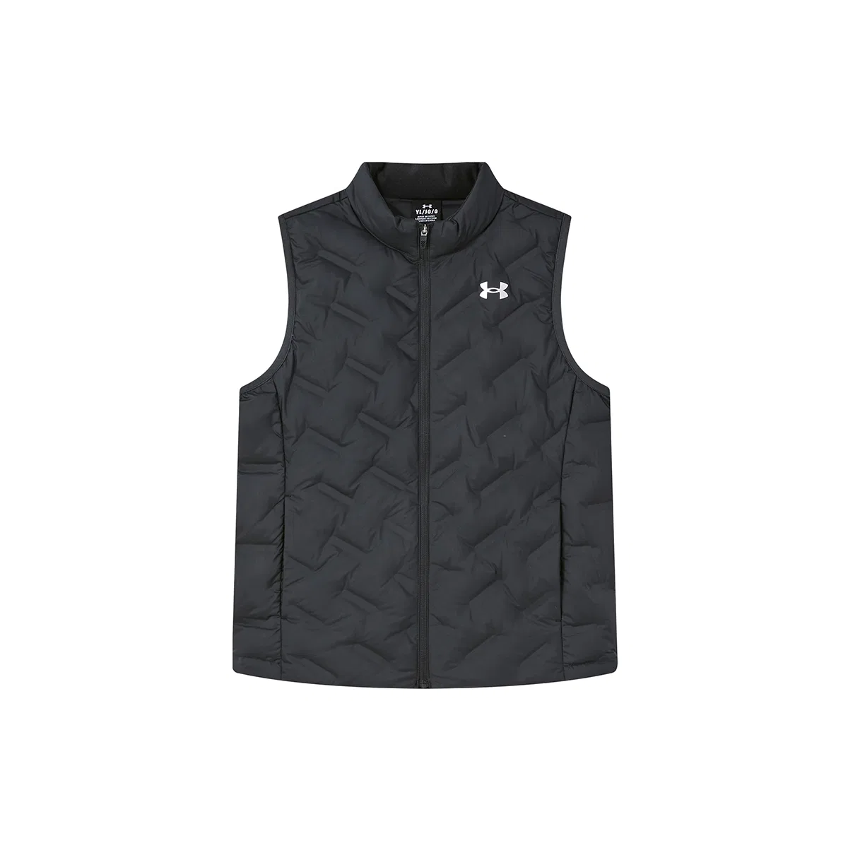 Детский жилет с V-образным вырезом, стеганый, Under Armour, Cream White — фото 3
