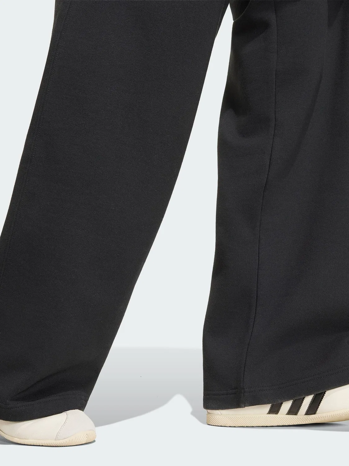 Штаны широкие Essentials Wide Leg, adidas Originals, черный — фото 3