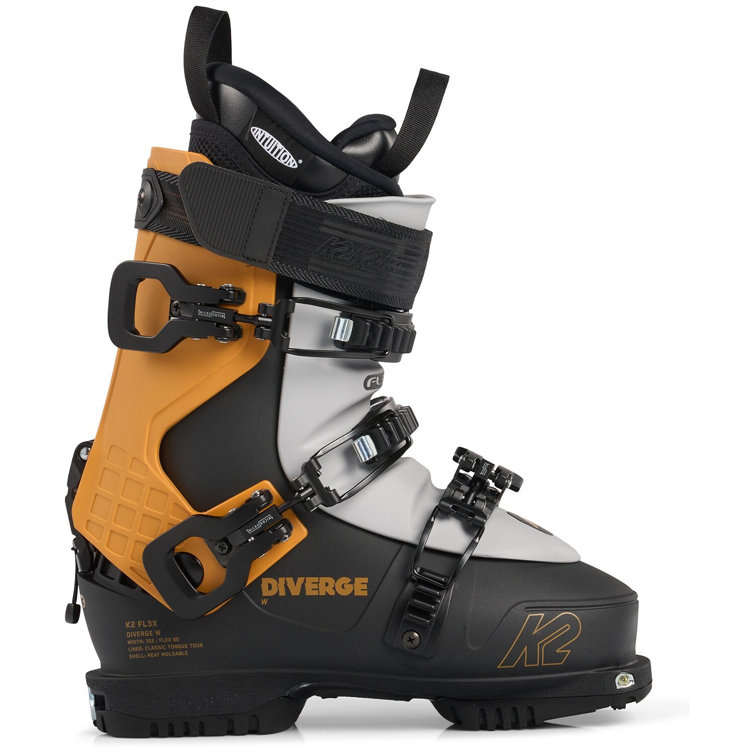 

Ботинки K2 FL3X Diverge Alpine Touring, чёрный