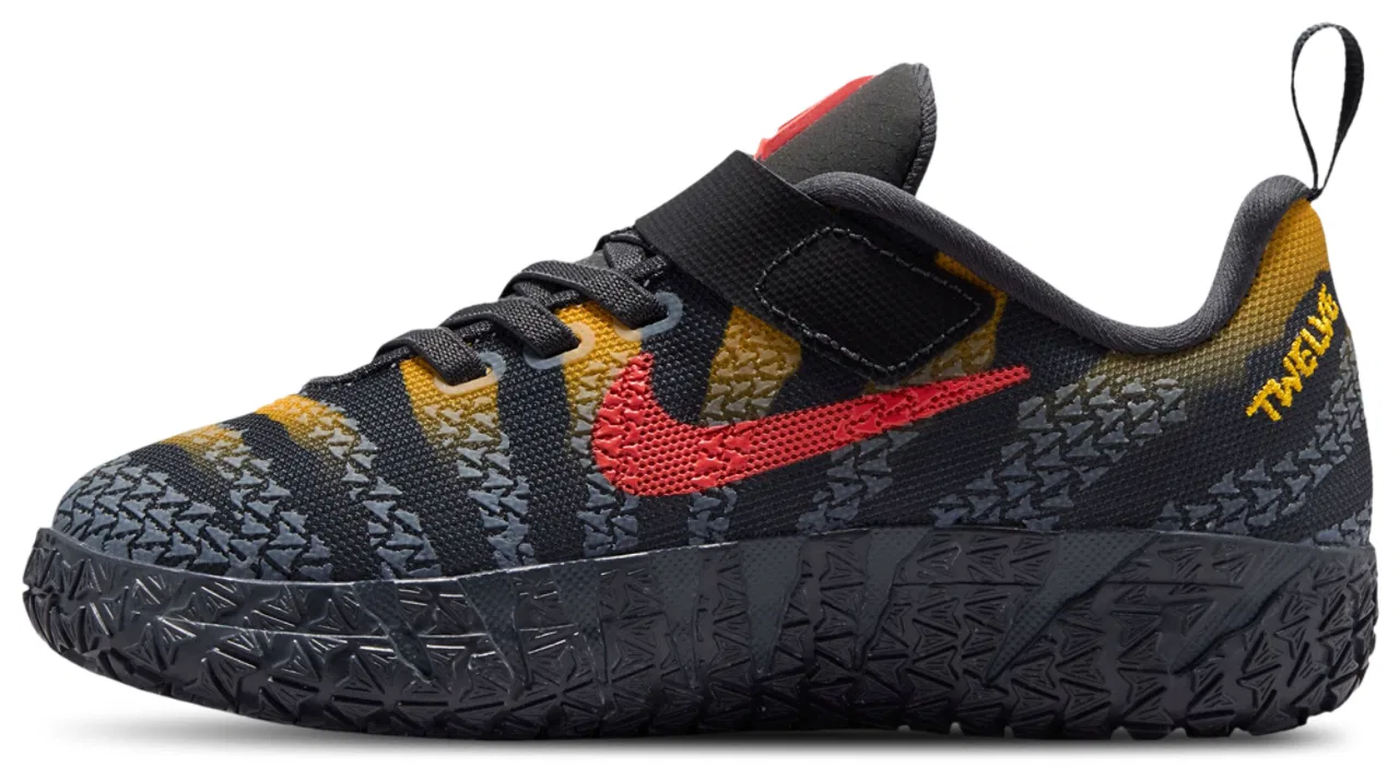 Кроссовки для мальчиков Ja 3 JP Nike, цвет Arnthracite/Bright Crimson — фото 2