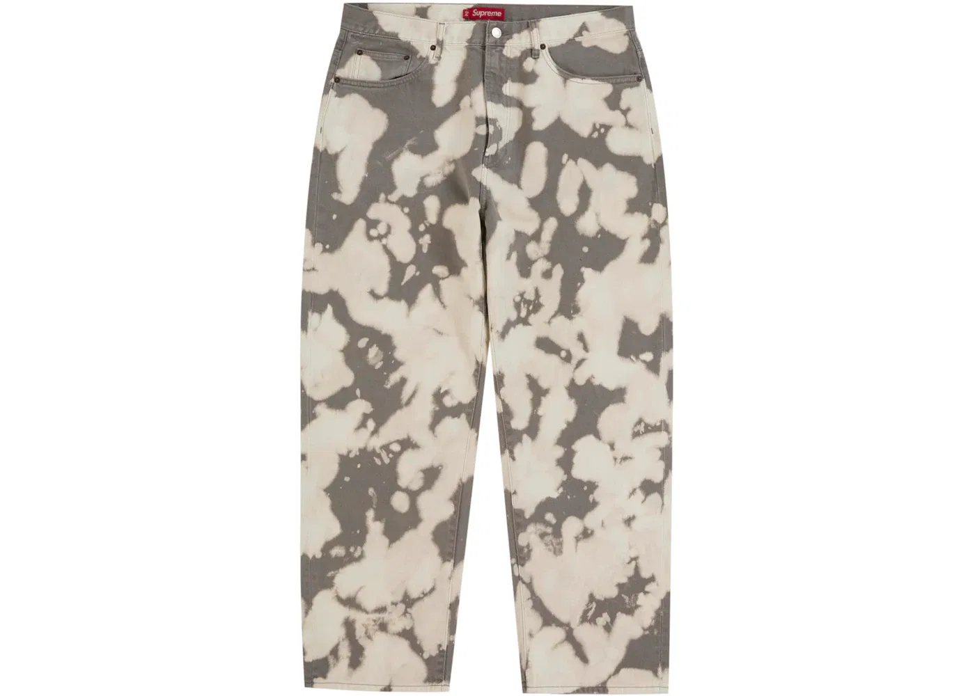 Мужские джинсы мешковатые Supreme Jean (SS25), Bleached