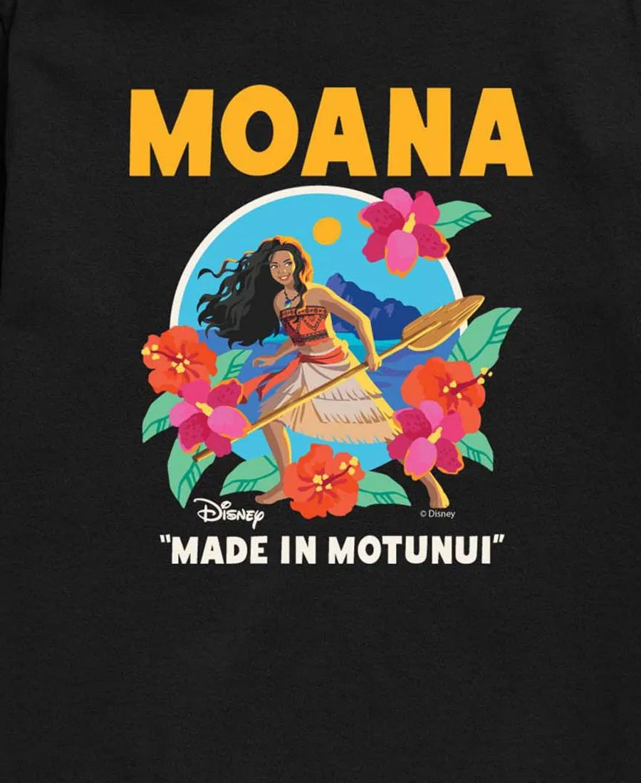 Футболка с принтом Live Action Made In Motunui Moana, Black — фото 3
