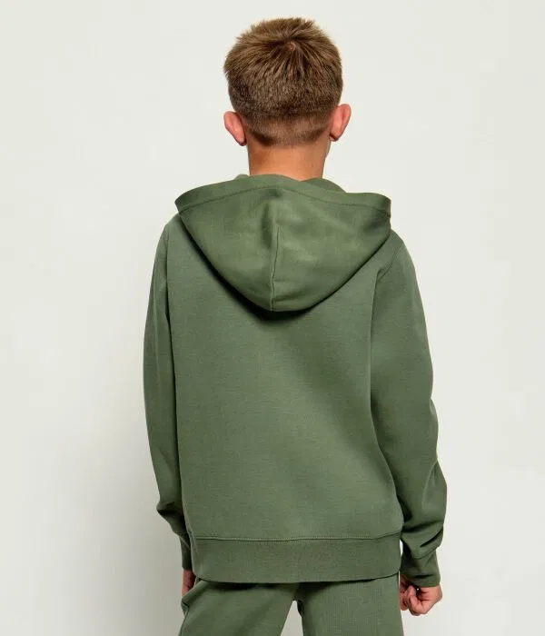 Детское худи с капюшоном Polo Ralph Lauren, зеленый — фото 3