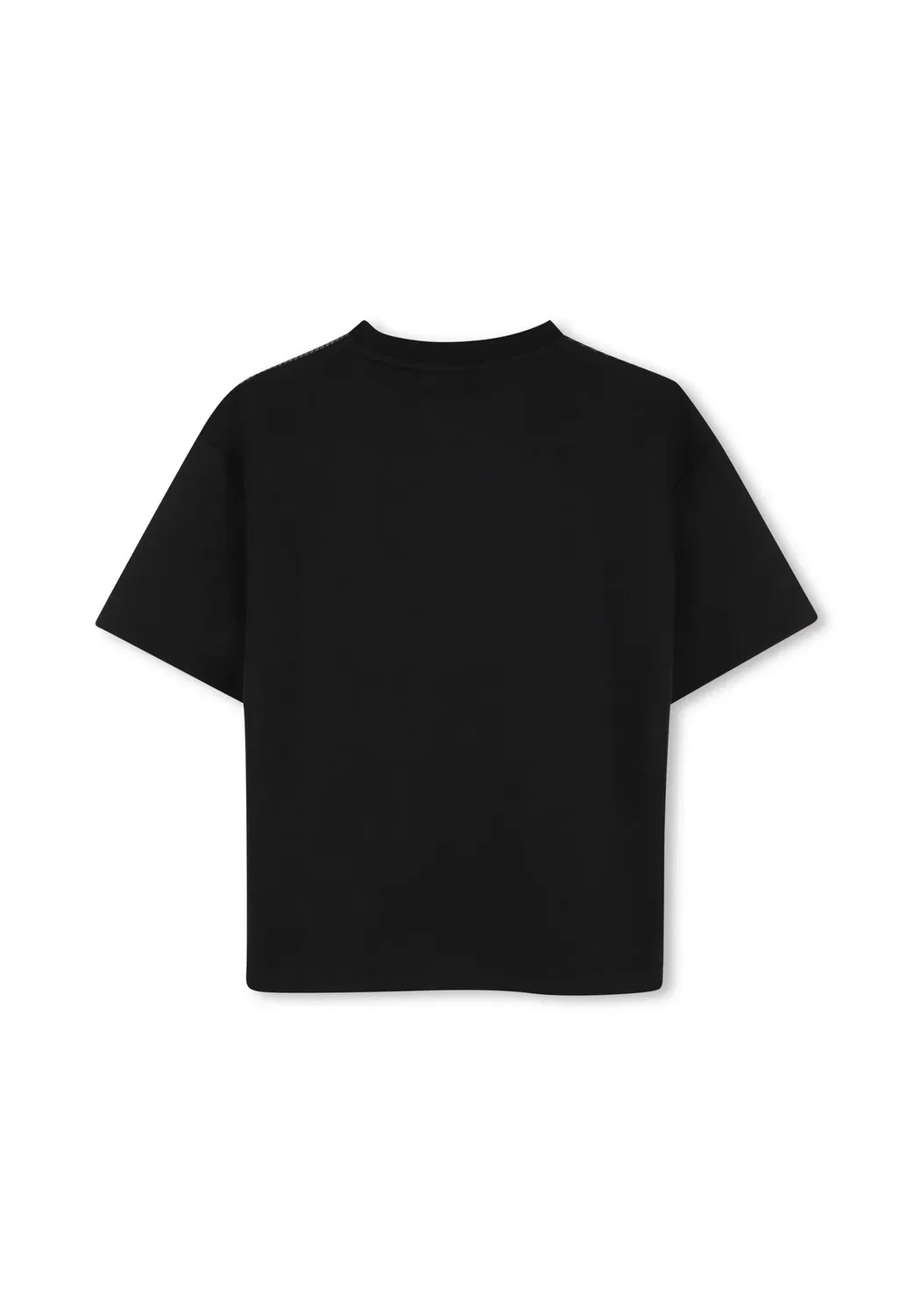 Футболка с короткими рукавами для детей и подростков - футболка с принтом Boss Kidswear, Black — фото 2
