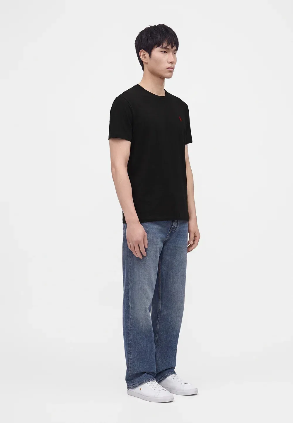 Футболка с коротким рукавом - базовая модель Polo Ralph Lauren, Black — фото 4