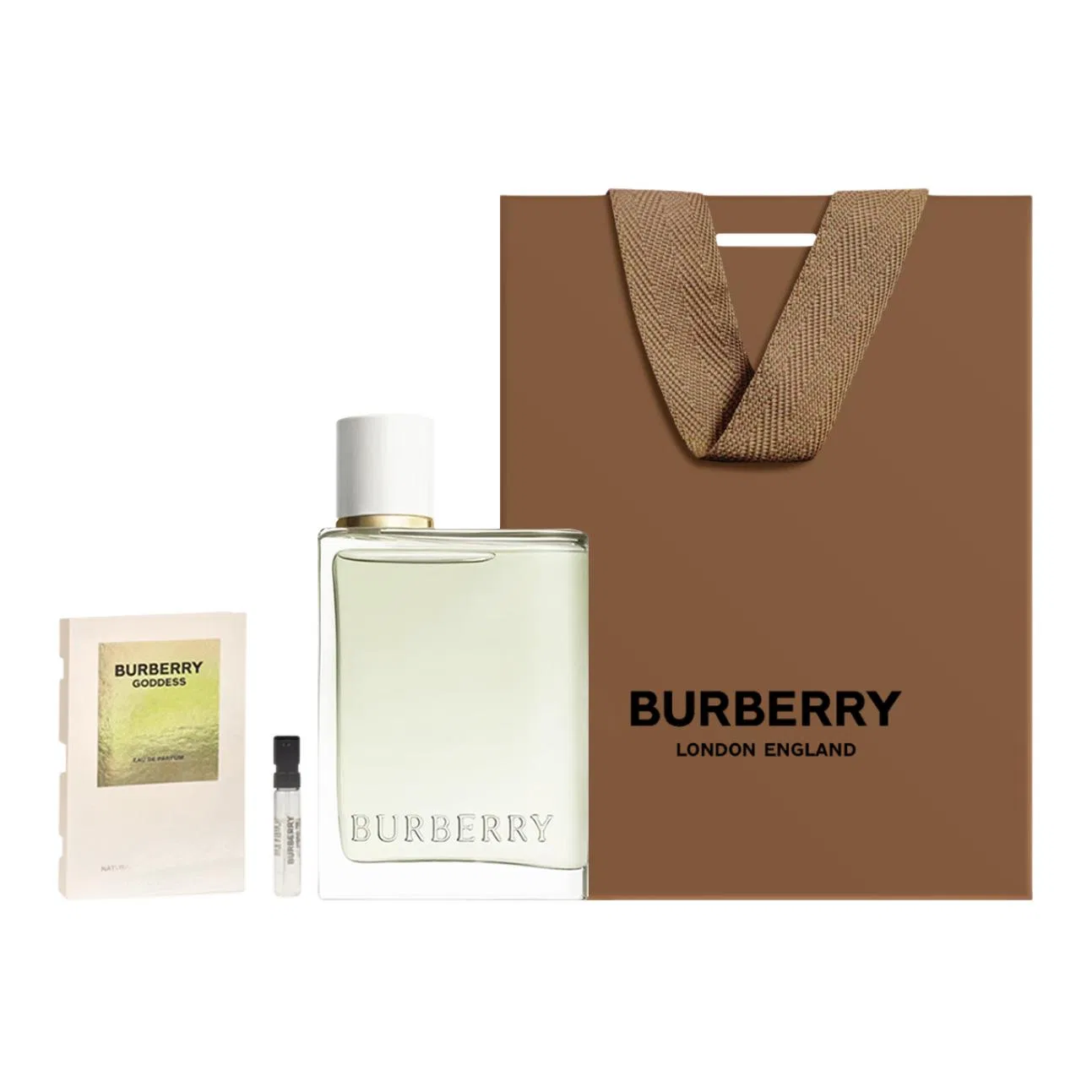 Женский набор духов с сумкой Burberry, Fruity Perfume Shopping Bag Set, Burberry, Multicolor