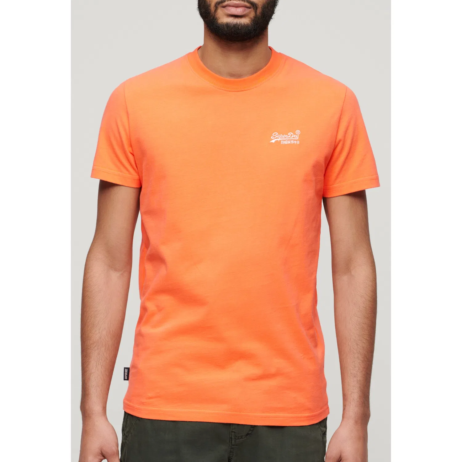 Детская хлопковая футболка с логотипом Superdry, Sunbust — фото 2
