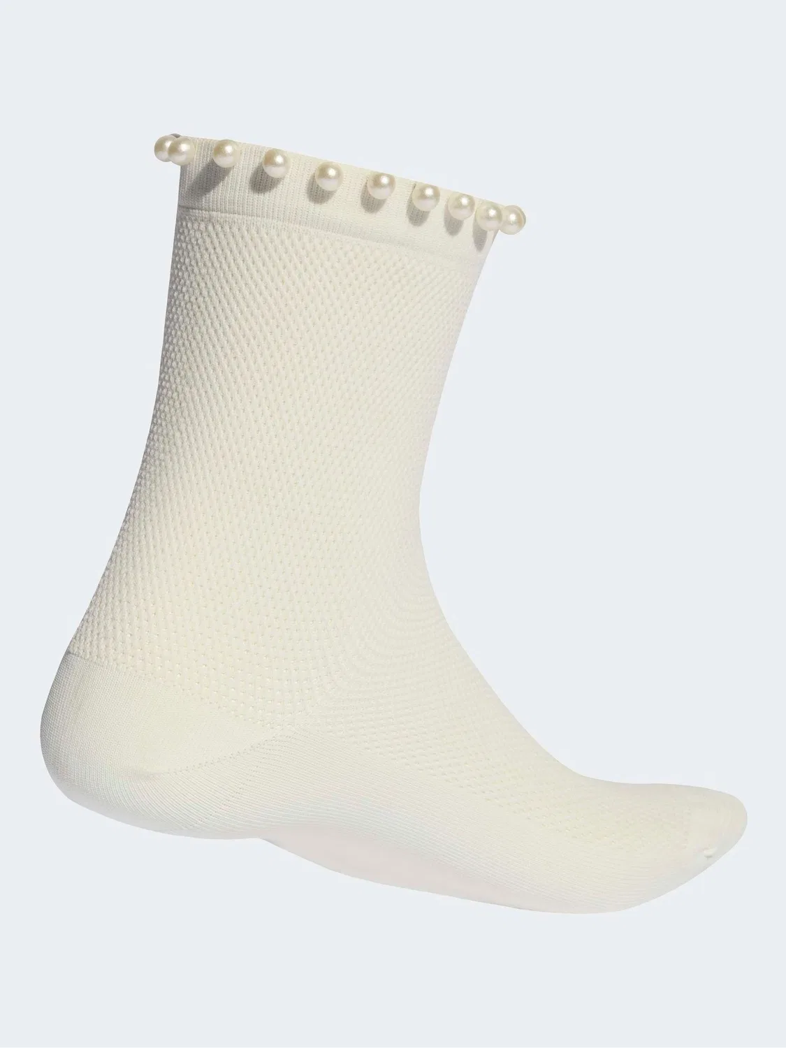 Носки модель Pearl Crew adidas originals, белые — фото 2