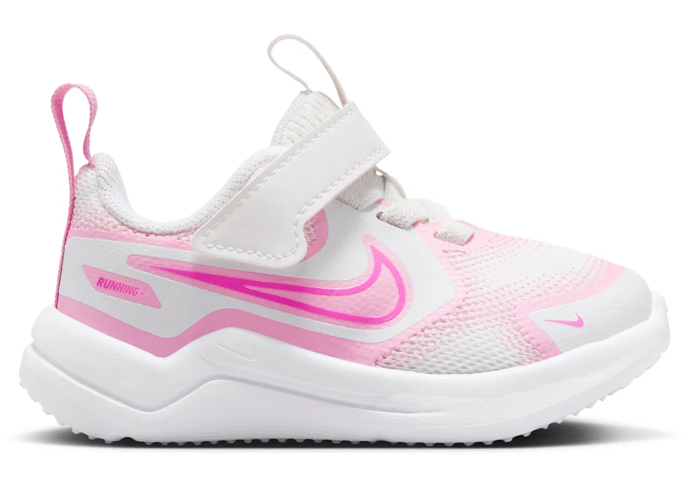 Детские кроссовки спортивные Nike Cosmic Runner Nike, Summit White/Pink Rise/Photon Dust/Playful Pink