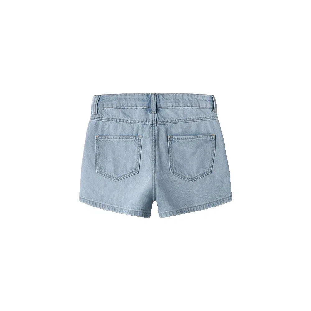 Шорты джинсовые Mom Fit Rose 1141 Name It, синий — фото 4