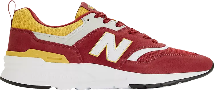 

Кроссовки New Balance AS Roma x 997H 'Red Yellow', красный