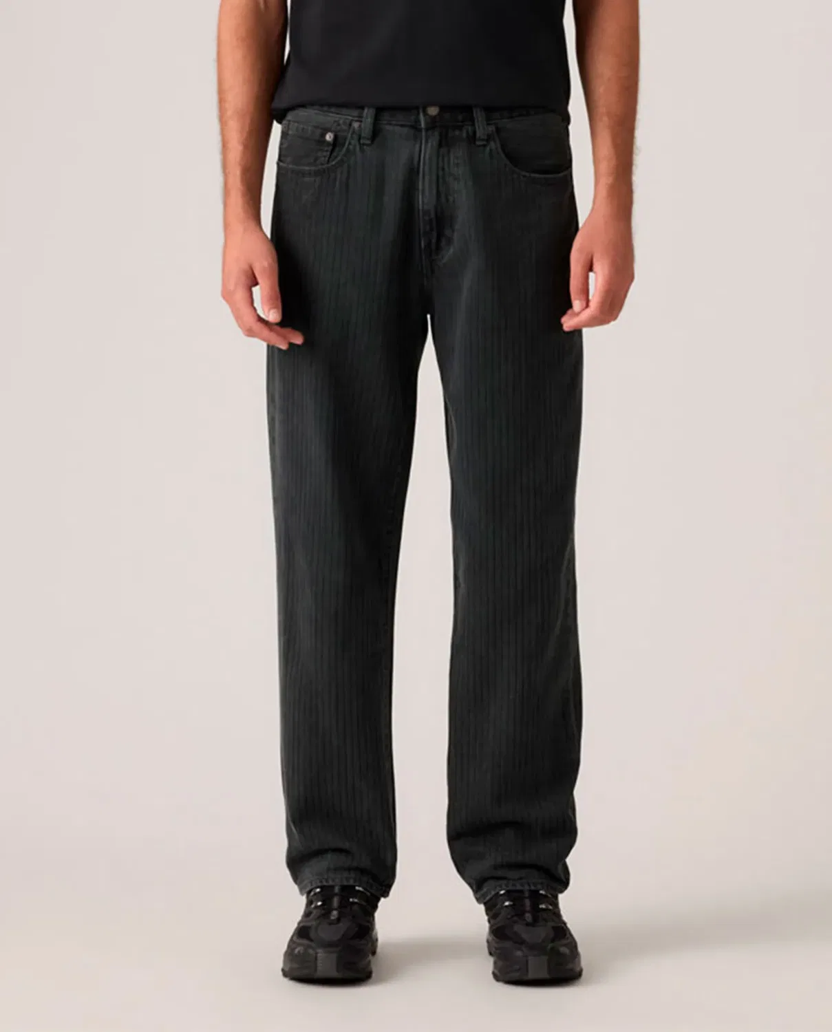Мужские джинсы свободного кроя 568 Loose Straight Levi's, Gris Oscuro — фото 2