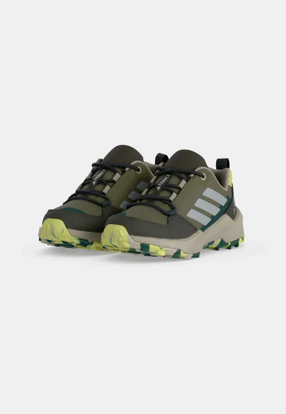 Унисекс походные ботинки Ax4R Adidas Terrex, Olive Strata/Matte Silver-Coloured/Shadow Olive — фото 3