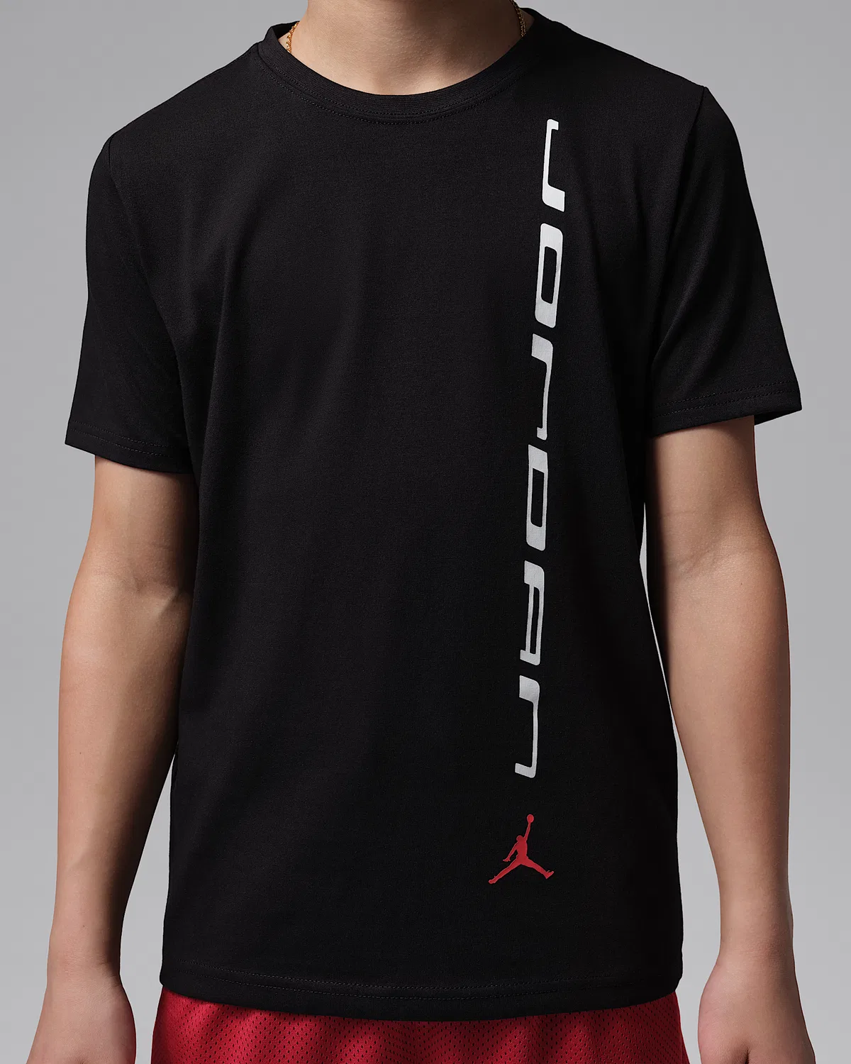 Детская футболка с принтом Jordan Sport, Black — фото 4